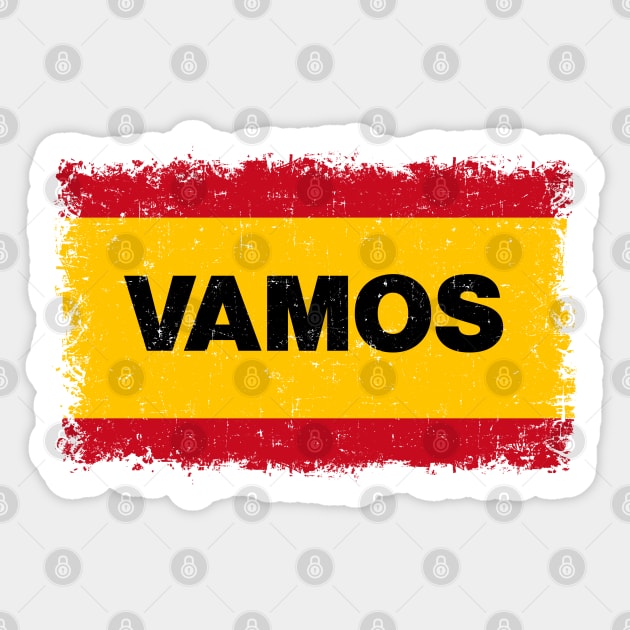 Vamos Espana - Spain Nadal flag / logo / emblem Sticker by vlada123